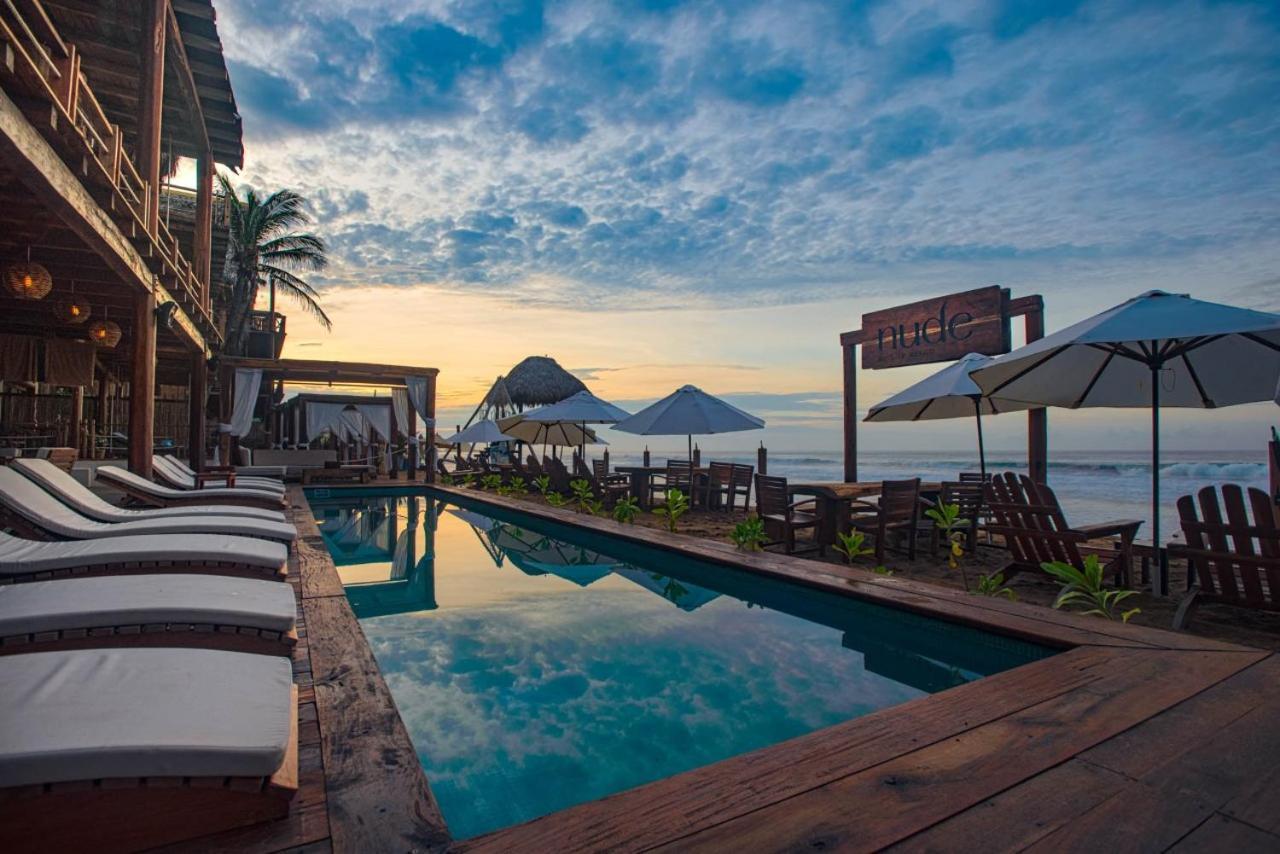 Hotel Nude Zipolite & Beach Club Экстерьер фото