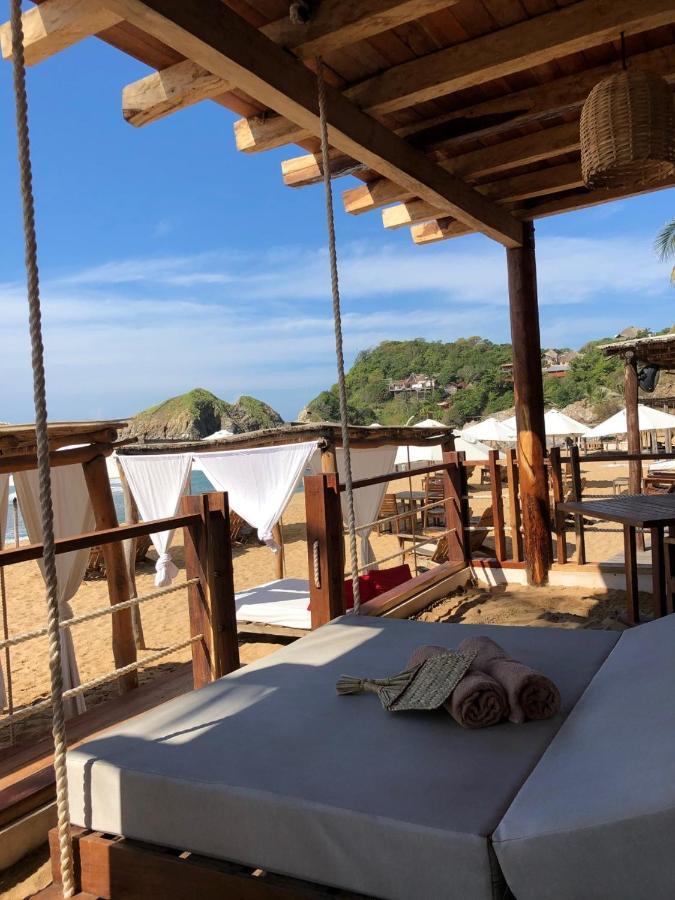 Hotel Nude Zipolite & Beach Club Экстерьер фото